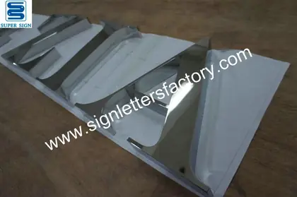 Mirror Stainless Steel Lettering Sign 13