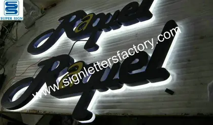 Halo Illumination LED Sign Letters 07