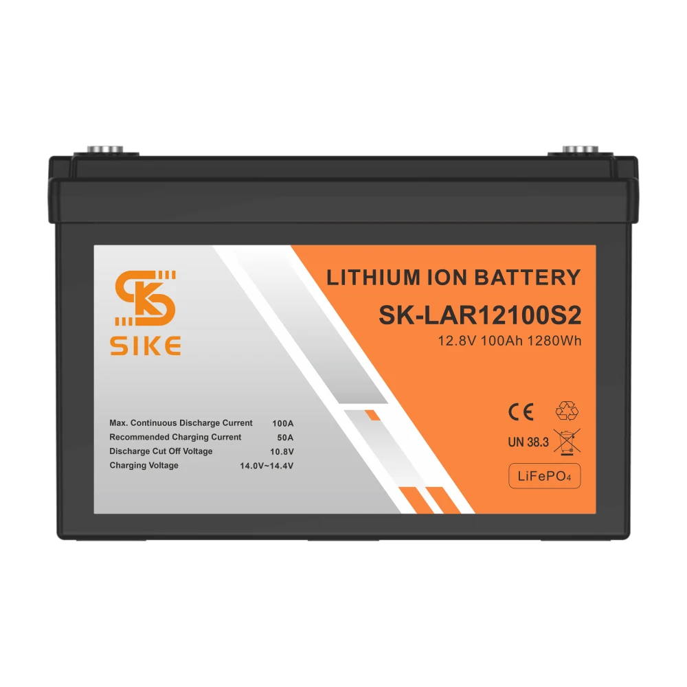12V 100Ah group 31 lithium battery in a BCI standard case