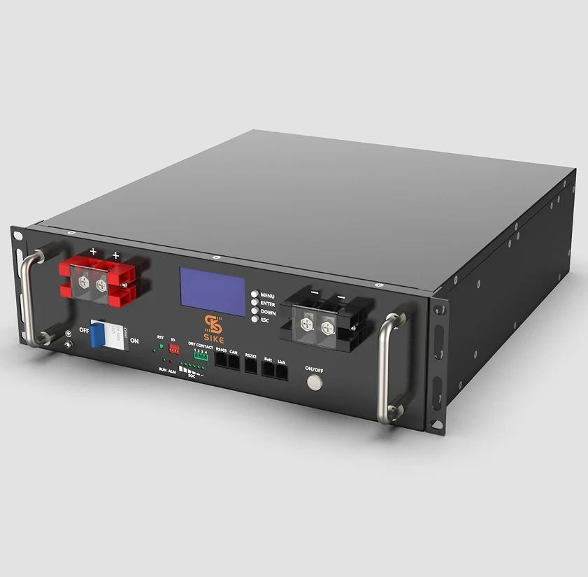Rack mount 51.2V 200Ah 10 kWh LiFePO4 lithium battery module