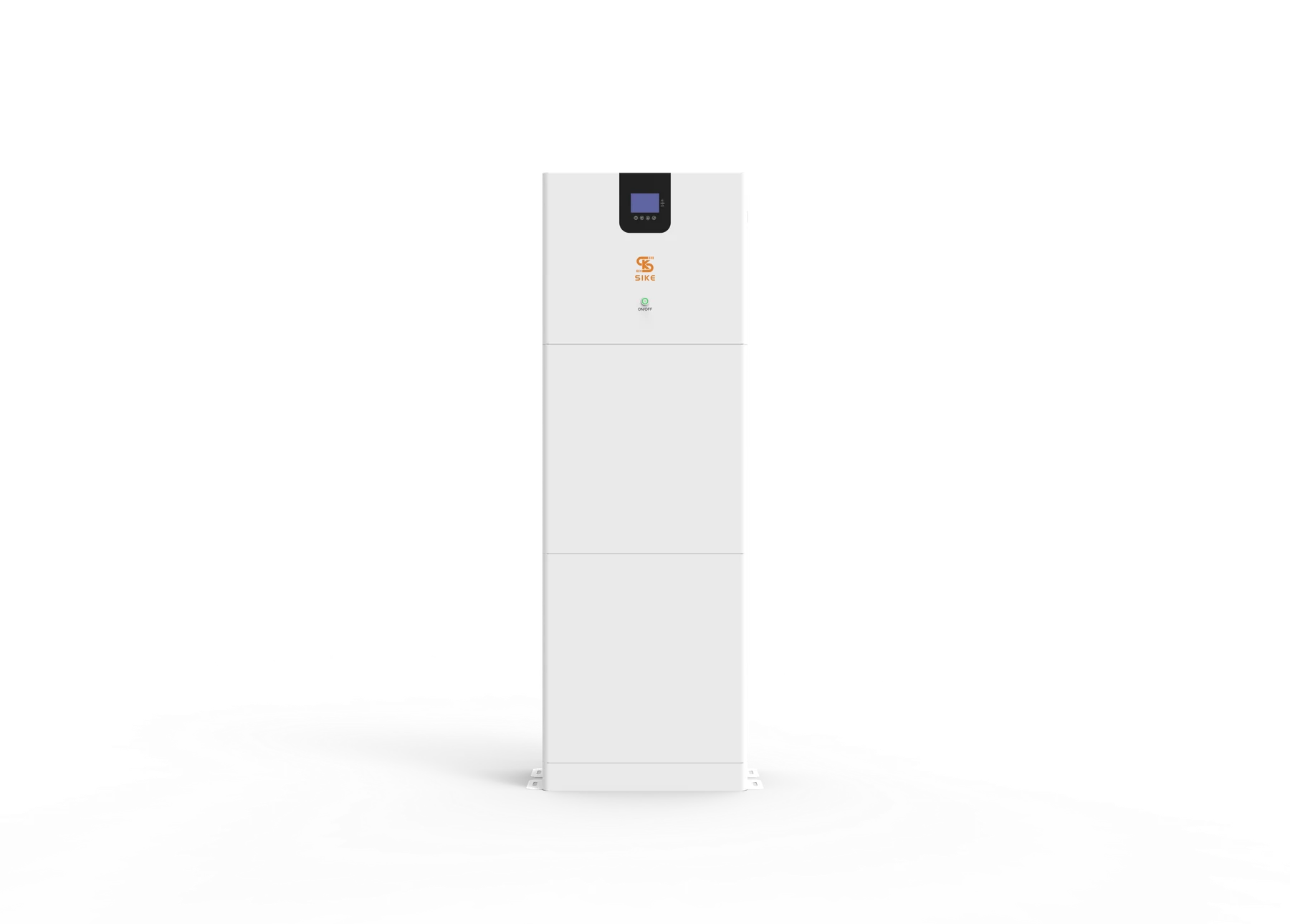Vertical floor standing 5 kWh and 10 kWh stackable LiFePO4 lithium battery
