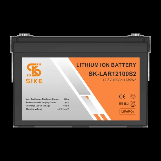 12V 100Ah group 31 lithium battery in a BCI standard case