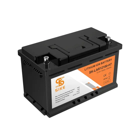 12V 80Ah H7 lithium car battery with automotive terminals