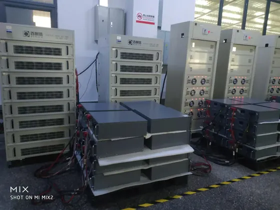 Lithium cell inspection bench at the Sike Power factory