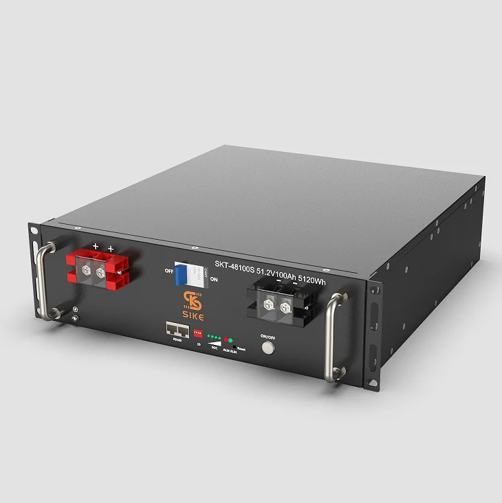 48V server rack lithium telecom batteries mounted in a 19 inch cabinet