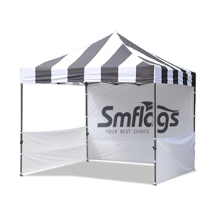 Wheeled bag containing the complete 10FT x 10FT advertising tent and frame
