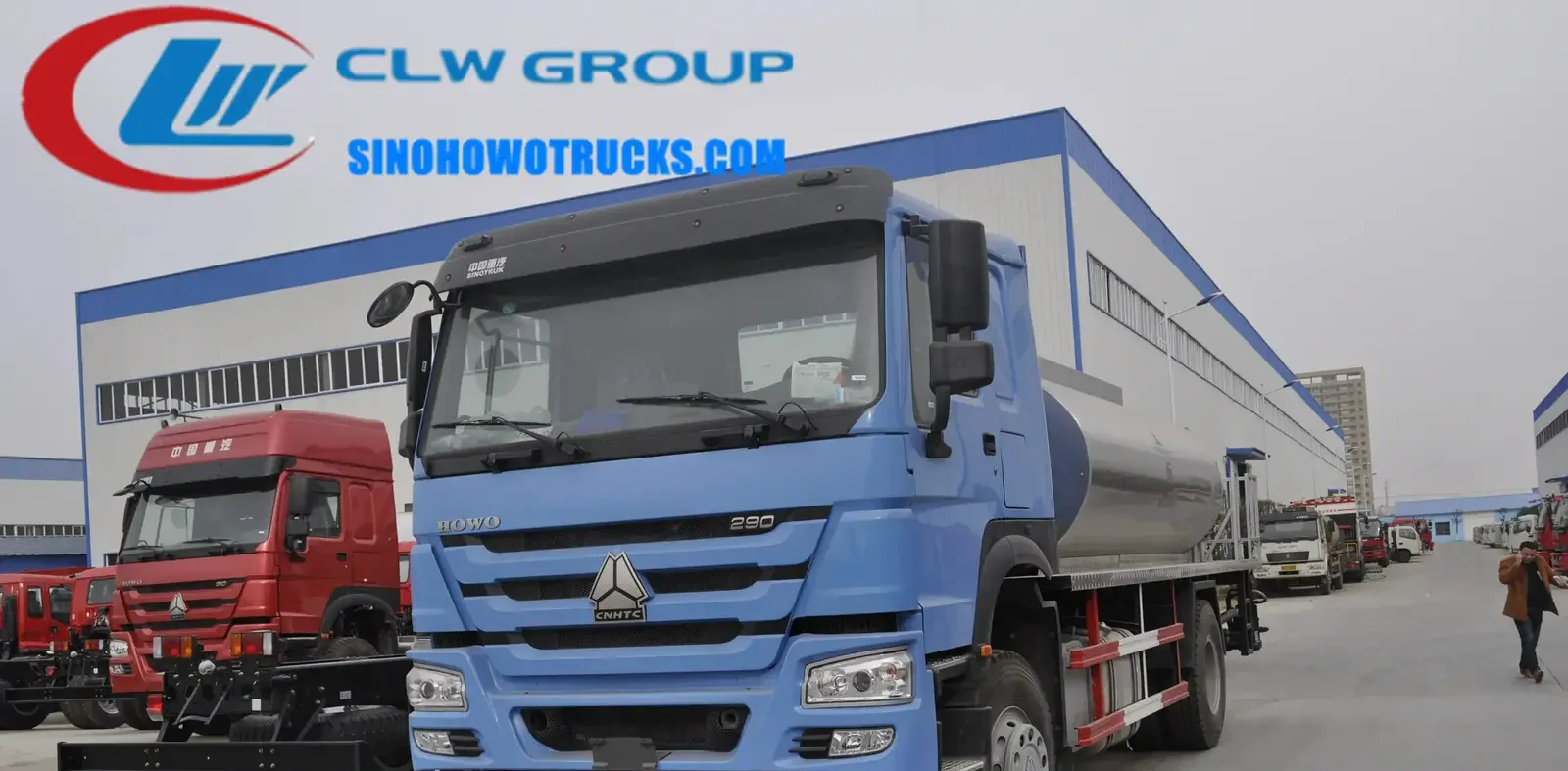 Sinotruk HOWO 12000 litre bitumen truck in right hand drive configuration with asphalt tank and spray system
