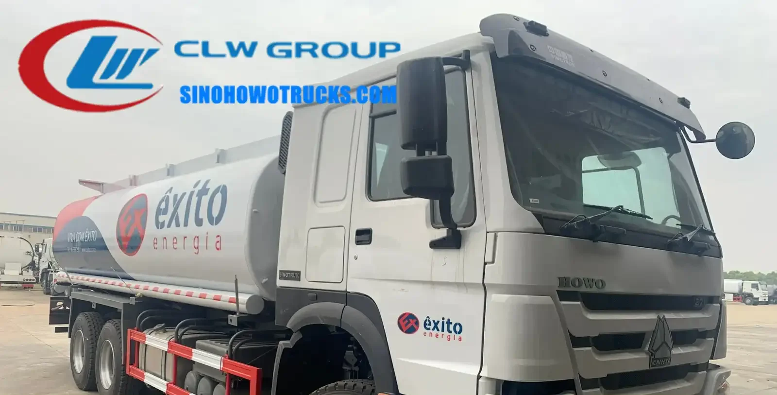 Sinotruk HOWO 8x4 fuel lube truck in Thailand with three compartments and explosion-proof manholes
