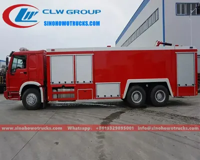 Aluminium alloy roller shutter lockers open on the side of the 6x6 fire tender