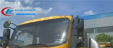 Sinotruk HOWO 8000 litre bitumen spreader truck in white with rear spray system and control panel