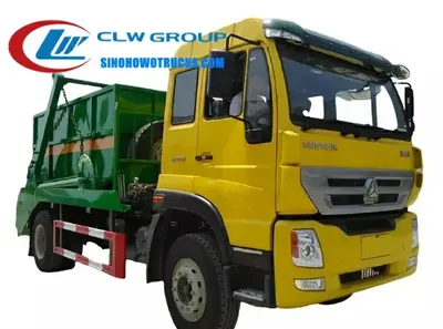 Side view of the skip loader showing the H5 cabin, right hand drive, and hydraulic control box