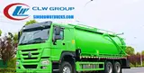 Sinotruk sewer jetting truck