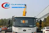 Howo truck mounted crane