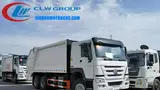 HOWO garbage compactor truck