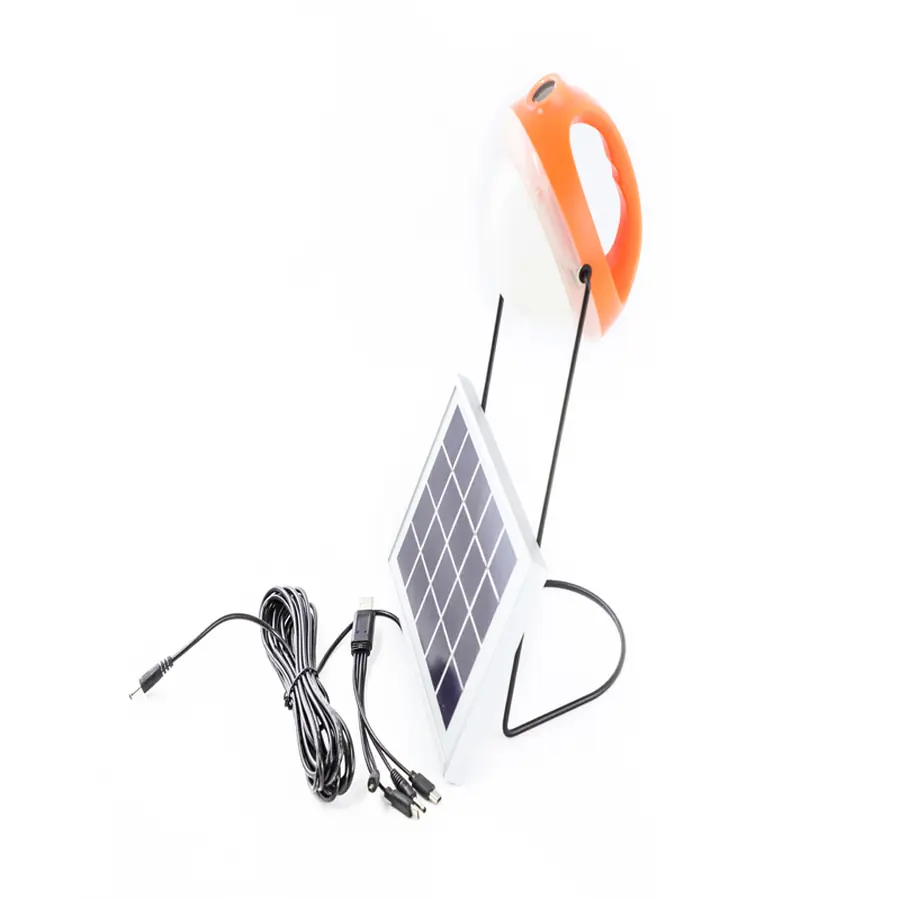 Sinoware Lamp2Torch solar lantern with 5W panel and integrated LED torch