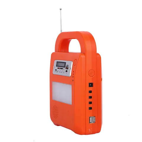 10W Portable Solar Power System With Emergency Lamp view 3