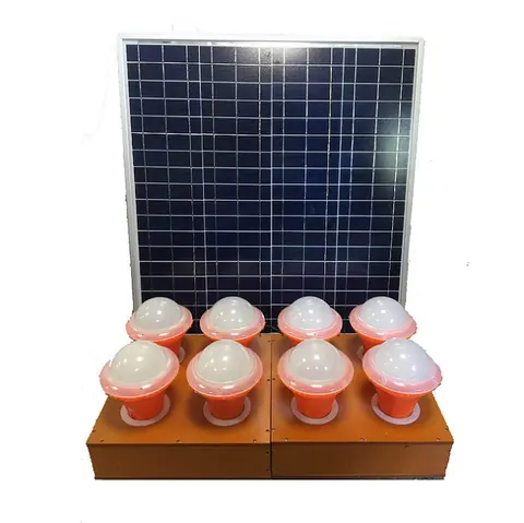 Solar Charging Station With DC Output - Solar Lanterns from Sinoware