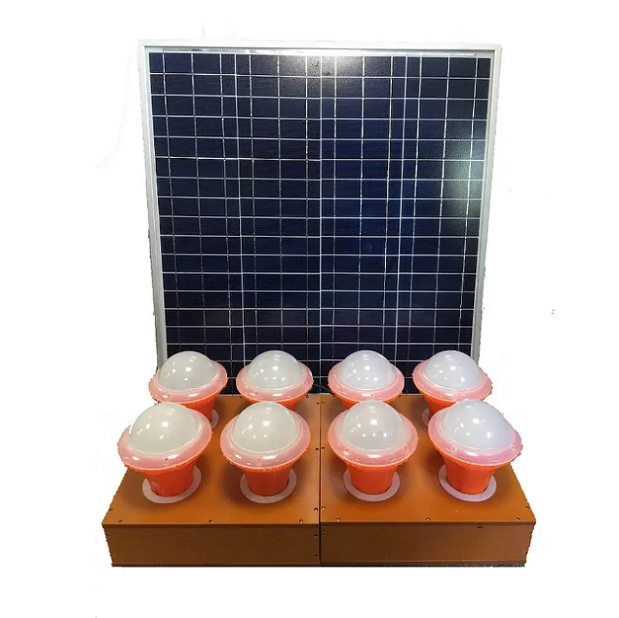 Solar Charging Station With DC Output - Solar Lanterns