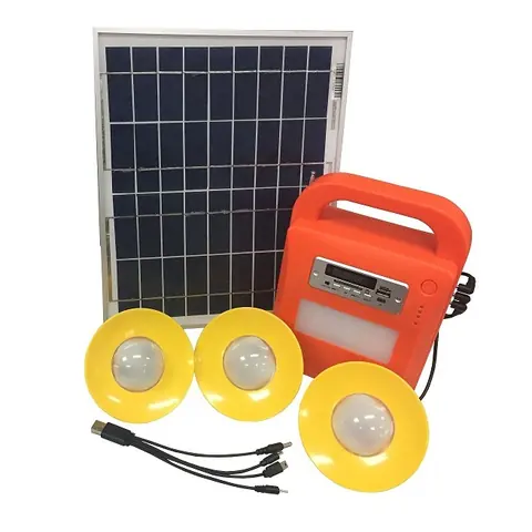 10W Solar Home Lighting System With Mobile Charger view 2