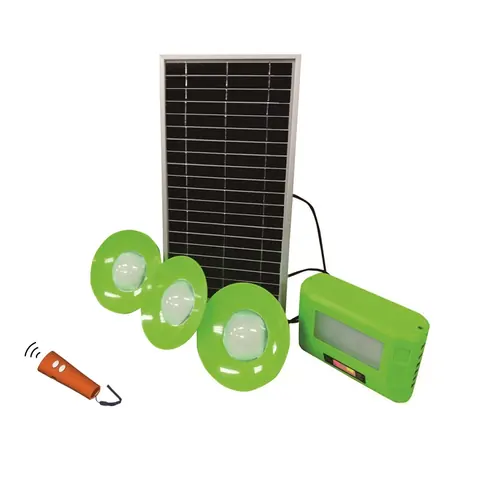 Multiple Light Portable Solar Lighting System view 2