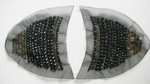 SBK-115 hand beading collars and motifs by Sinya Accessories