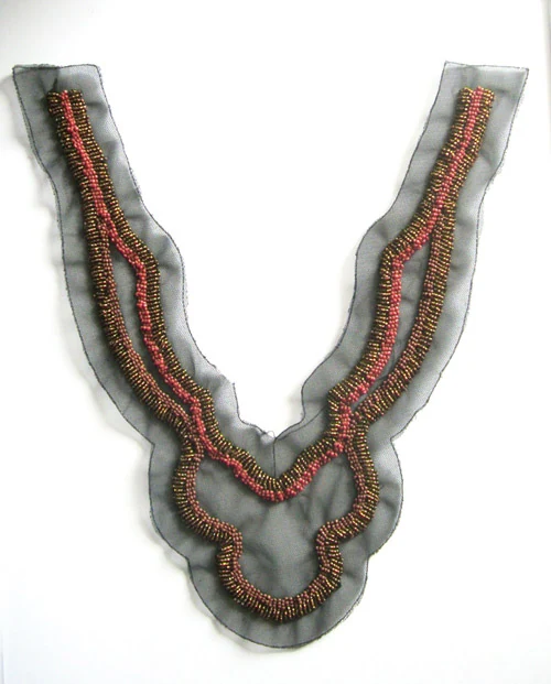 SBK-119 hand beading collars and motifs by Sinya Accessories