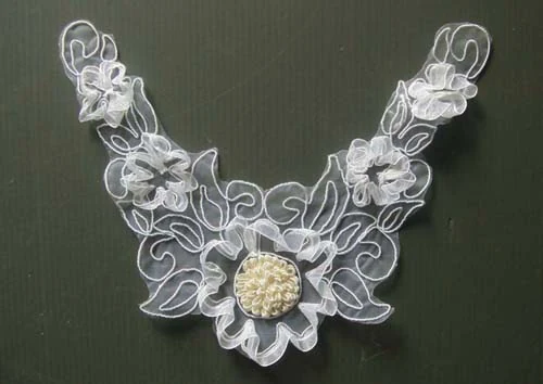 SBK-124 hand beading collars and motifs by Sinya Accessories