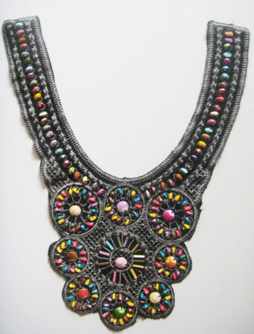 SBK-141 hand beading collars and motifs by Sinya Accessories