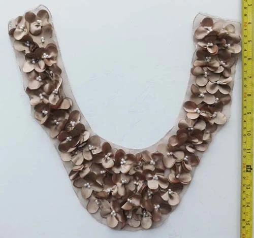 SBK-181 hand beading collars and motifs by Sinya Accessories