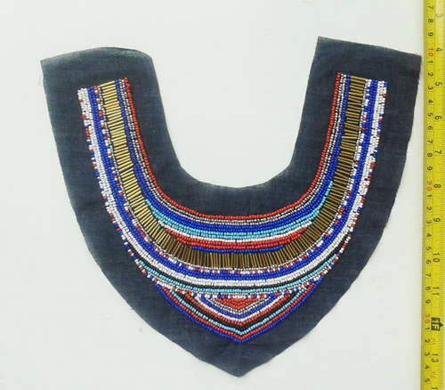 SBK-188 hand beading collars and motifs by Sinya Accessories