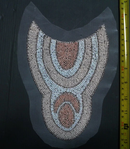 SBK-216 hand beading collars and motifs by Sinya Accessories