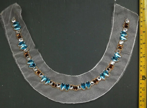 SBK-295-1 hand beading collars and motifs by Sinya Accessories