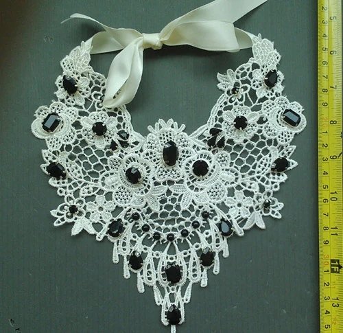 SBK-388 hand beading collars and motifs by Sinya Accessories