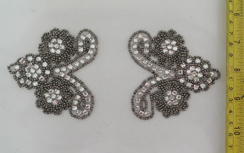 SBK-409 hand beading collars and motifs by Sinya Accessories