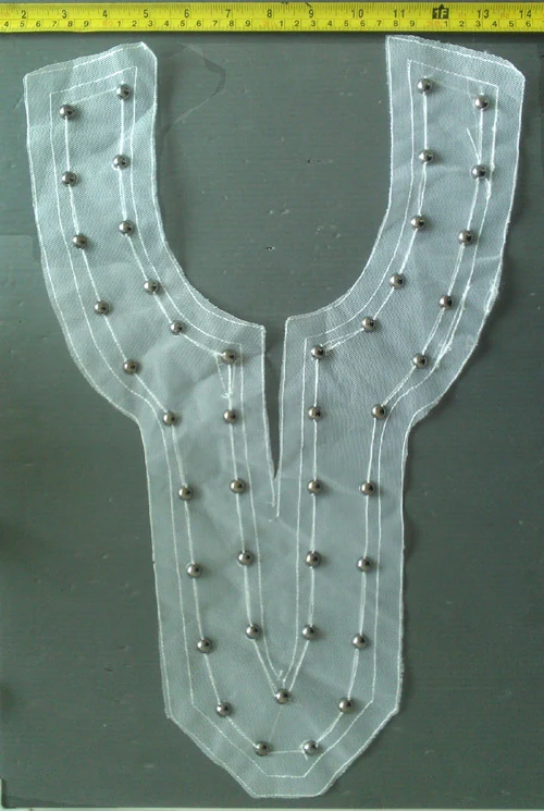 SBK-445 hand beading collars and motifs by Sinya Accessories