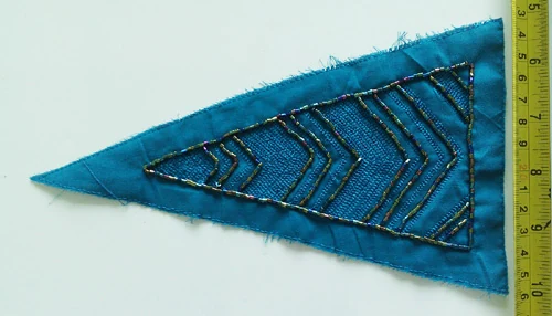 SBK-463 hand beading collars and motifs by Sinya Accessories
