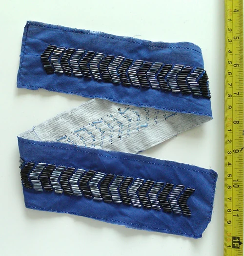 SBK-513 hand beading collars and motifs by Sinya Accessories