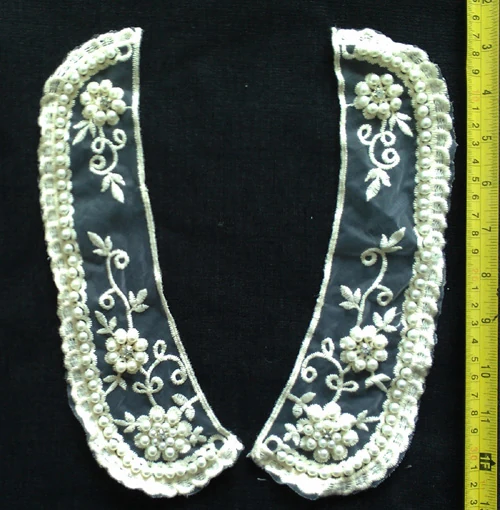 SBK-516 hand beading collars and motifs by Sinya Accessories