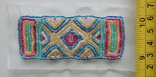 SBK-564 hand beading collars and motifs by Sinya Accessories