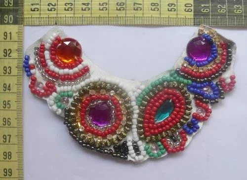 SBK-587 hand beading collars and motifs by Sinya Accessories