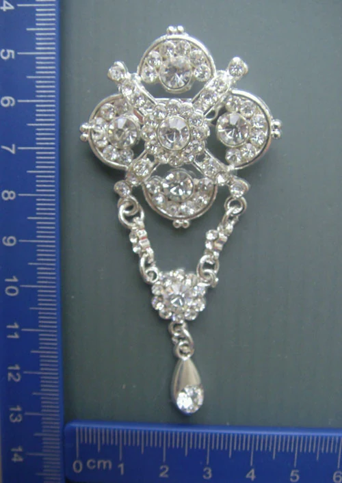 SBR-002 diamond brooches by Sinya Accessories