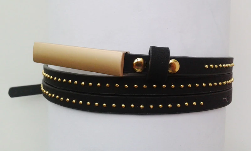 SBT-330-2 pu leather belts by Sinya Accessories