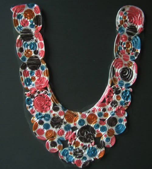 SCN-122 machine crochet collars by Sinya Accessories