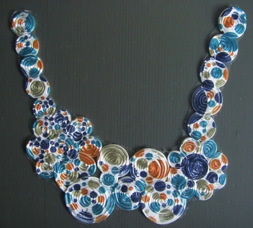 SCN-123 machine crochet collars by Sinya Accessories