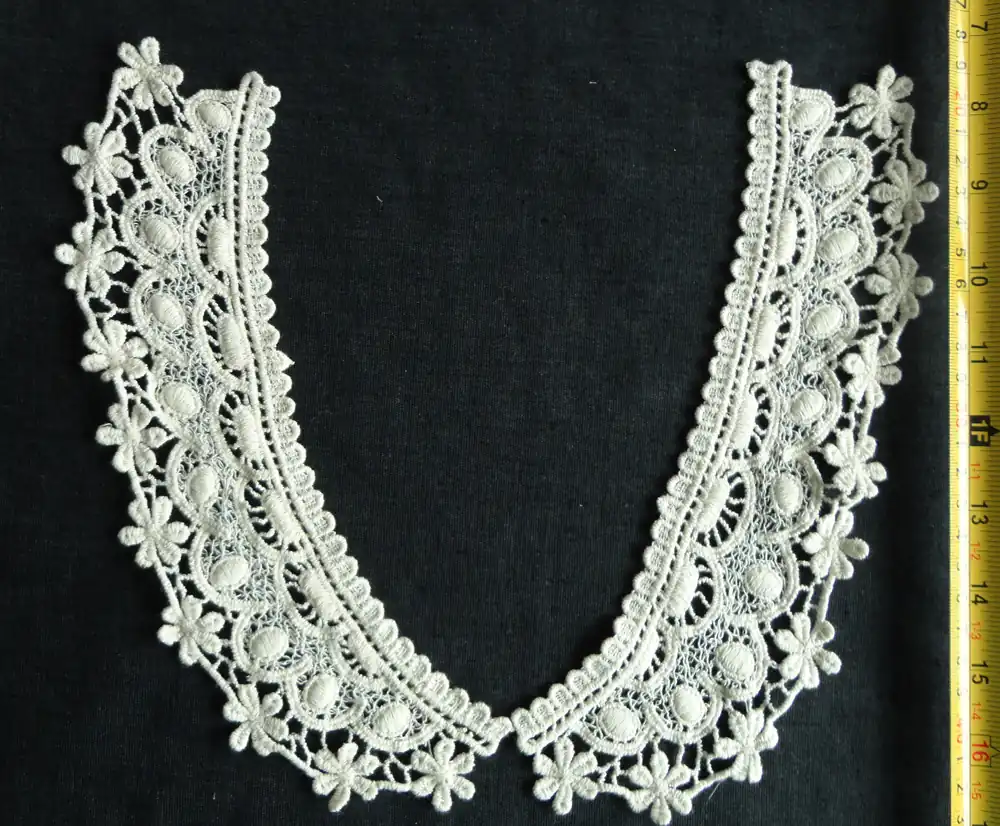 Machine Crochet Collars produced by Sinya Accessories in Guangzhou