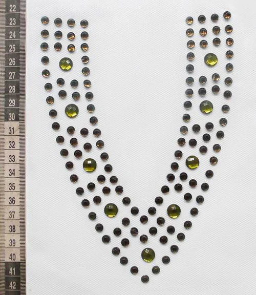SHT-090 hot fix rhinestone motifs by Sinya Accessories