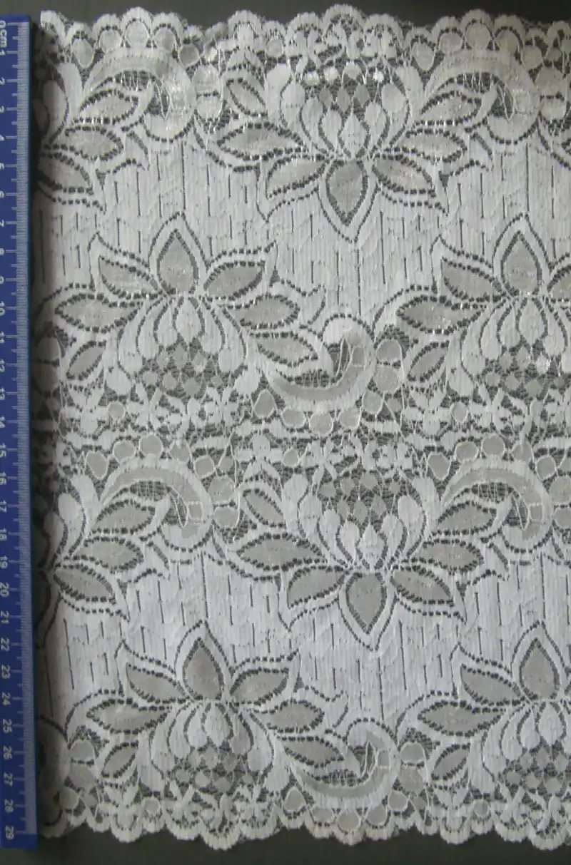 Non Elastic Lace Trim produced by Sinya Accessories in Guangzhou