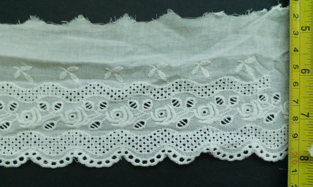 SLS-392 cotton lace trim by Sinya Accessories