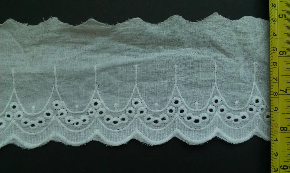 SLS-393 cotton lace trim by Sinya Accessories