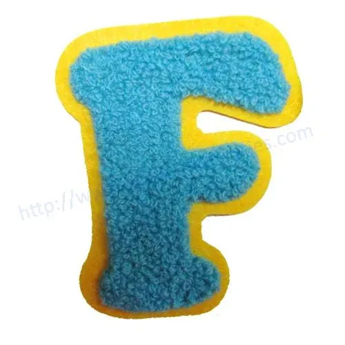 SBC-465 plain embroidery patches by Sinya Accessories